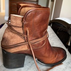 Freebird Casey Boots Cognac Size 9